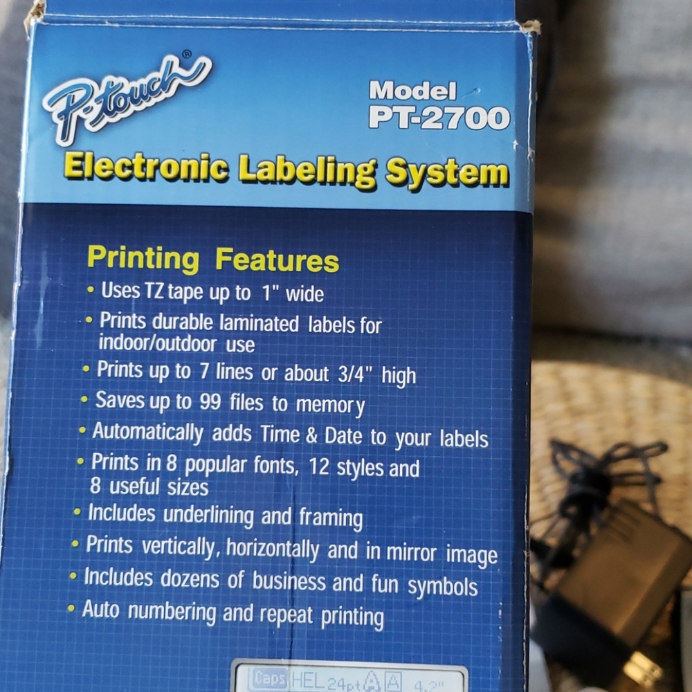 Brother Electronic Labeling System - Picture 4 of 9